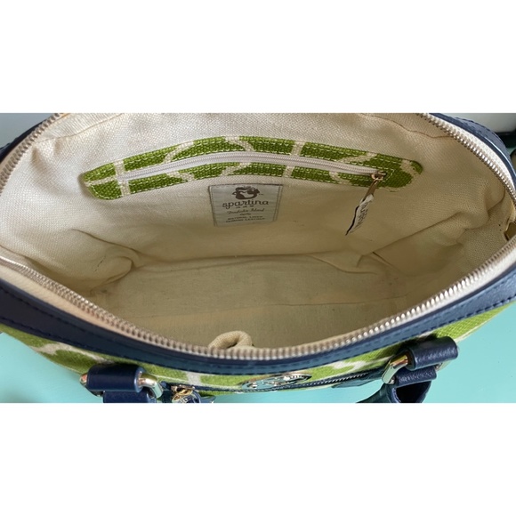 Spartina 449 tote green navy cream - Picture 9 of 12